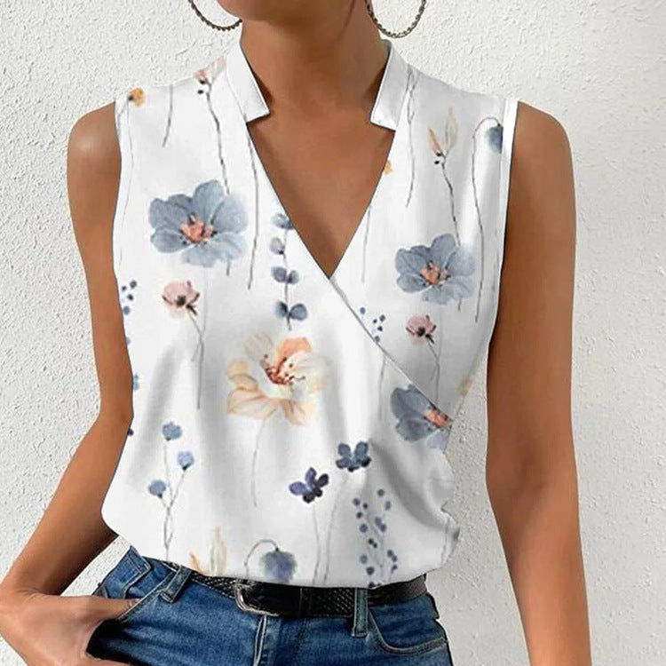 Damen schnittiges Sommeroberteil Drune