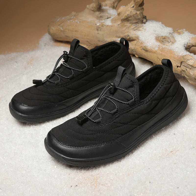 Damen nan gesteppter Schlupfsneaker mit Fleecefutter und Schnellzugverschluss Drune