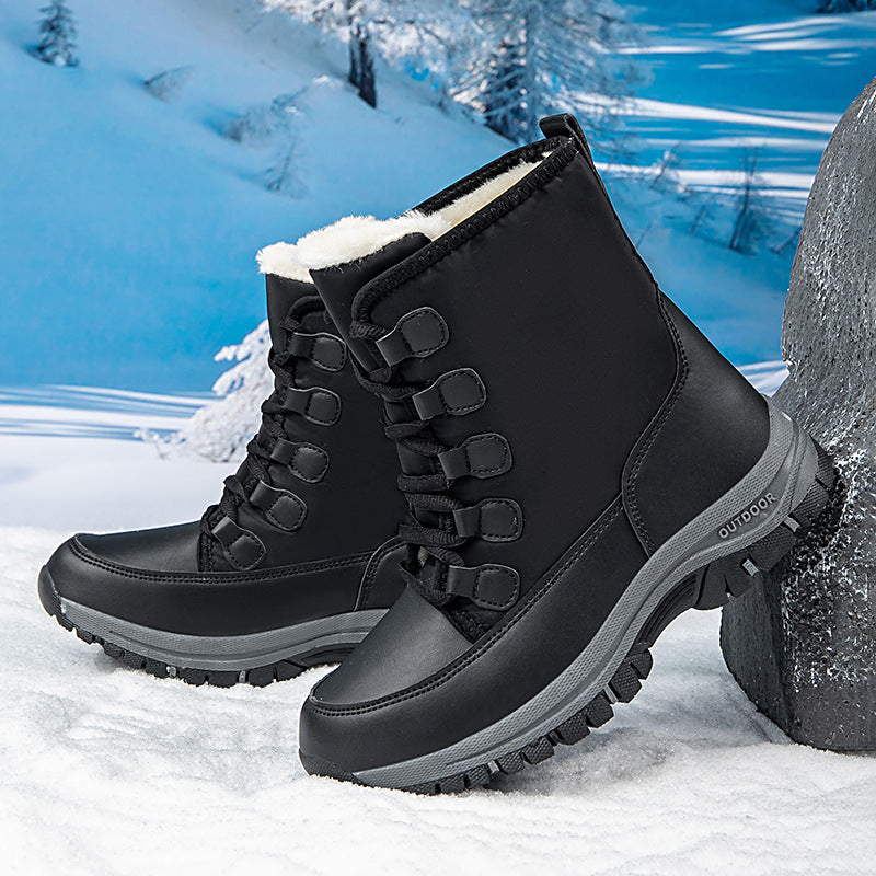 Damen Winterboots mit rutschfester Sohle und isolierendem Futter Drune