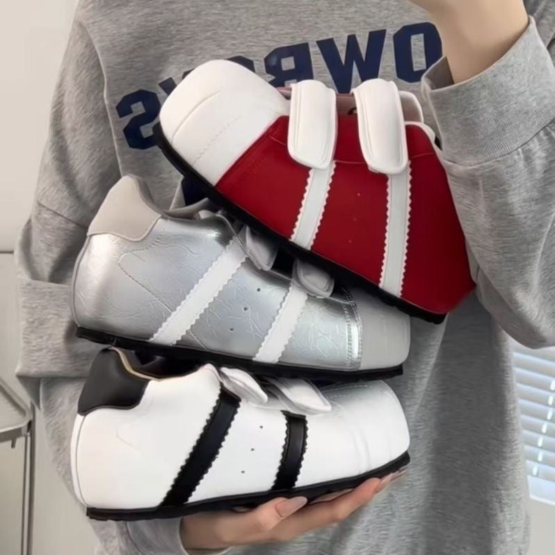 Damen Sneakers mit Klettverschluss und sportlicher Silhouette Drune