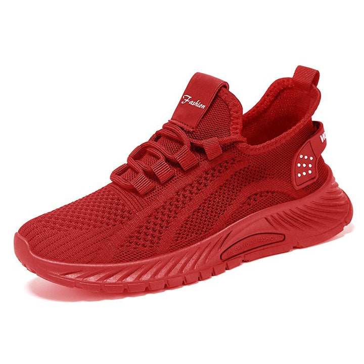 Damen nan atmungsaktive Strick-Sneaker mit gepolstertem Memory-Foam-Fußbett Drune