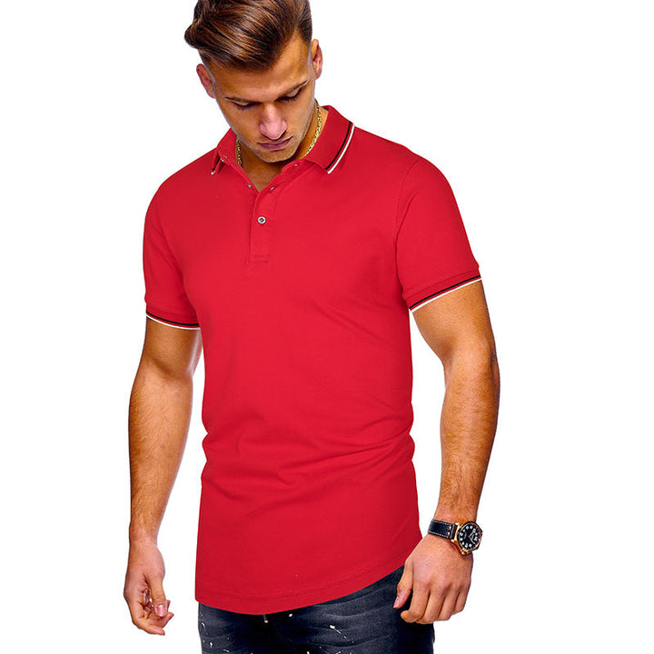 Herren Poloshirt mit modernen Akzenten Drune