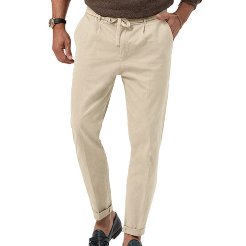 Herren Chinohose mit elastischem Bund und modischem Schnitt Drune