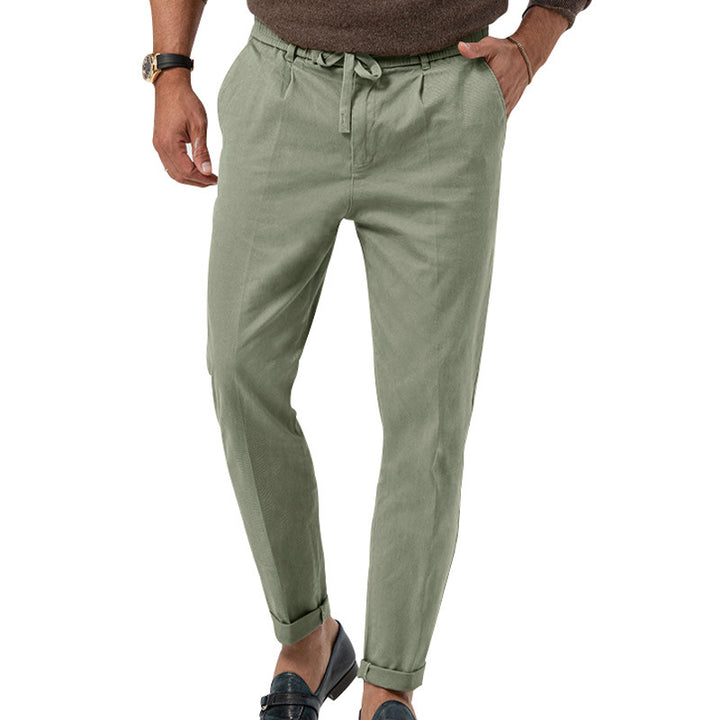 Herren Chinohose mit elastischem Bund und modischem Schnitt Drune