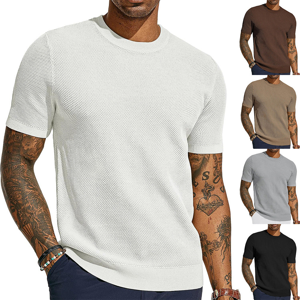 Herren atmungsaktives Netz-T-Shirt Drune