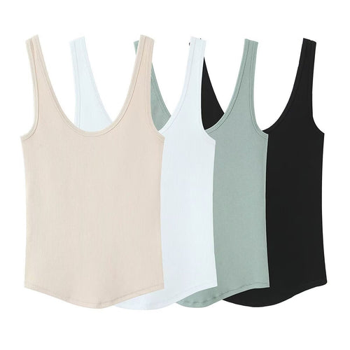 Damen Sportliches Basic Top Drune