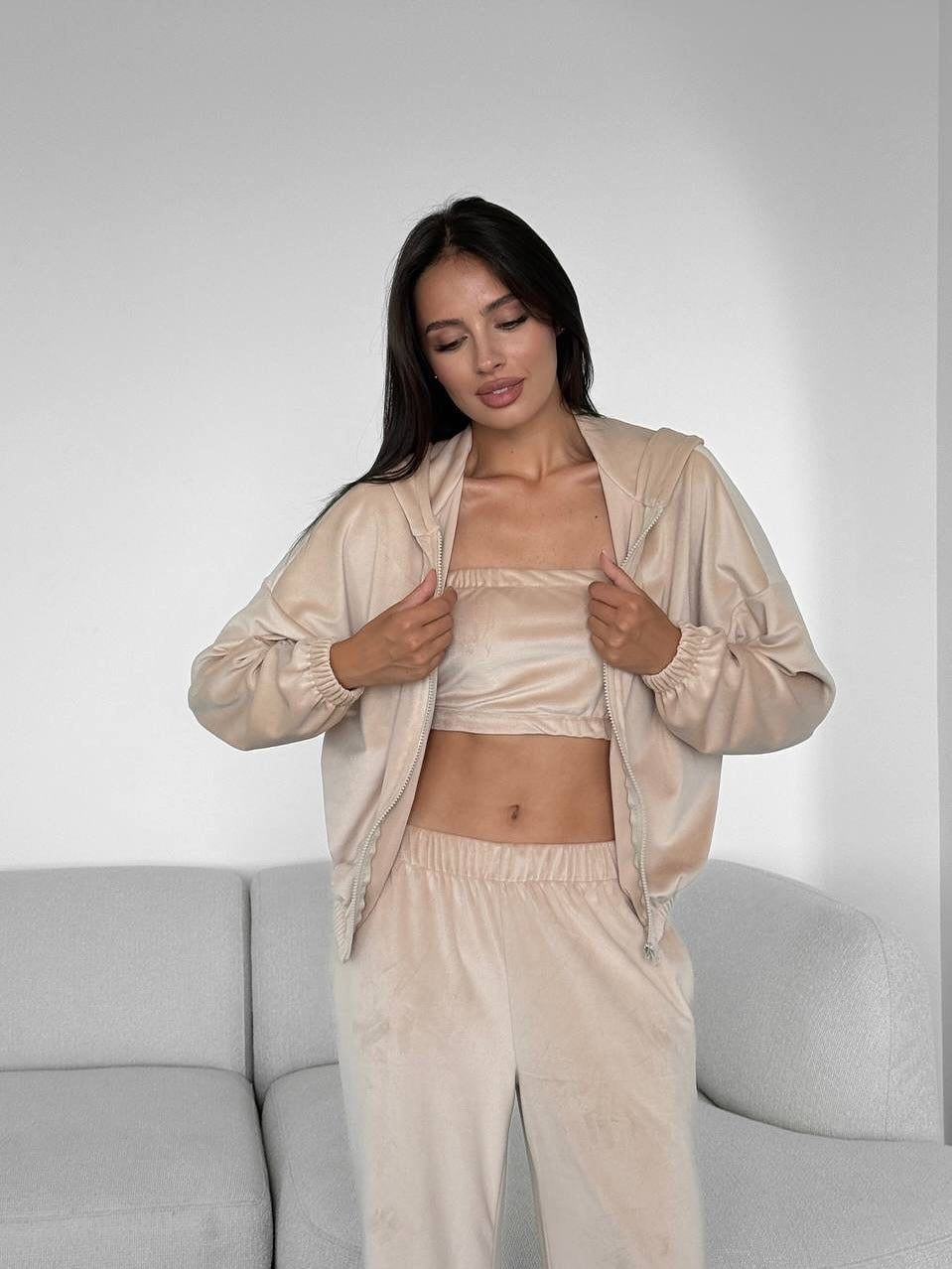 Damen Sportlicher Two-Piece-Set Drune