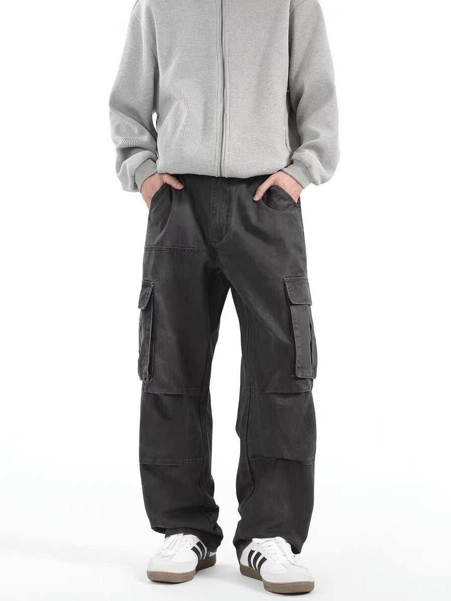 Herren Cargo-Hose mit strapazierfähigem Material und großzügigen Taschen Drune