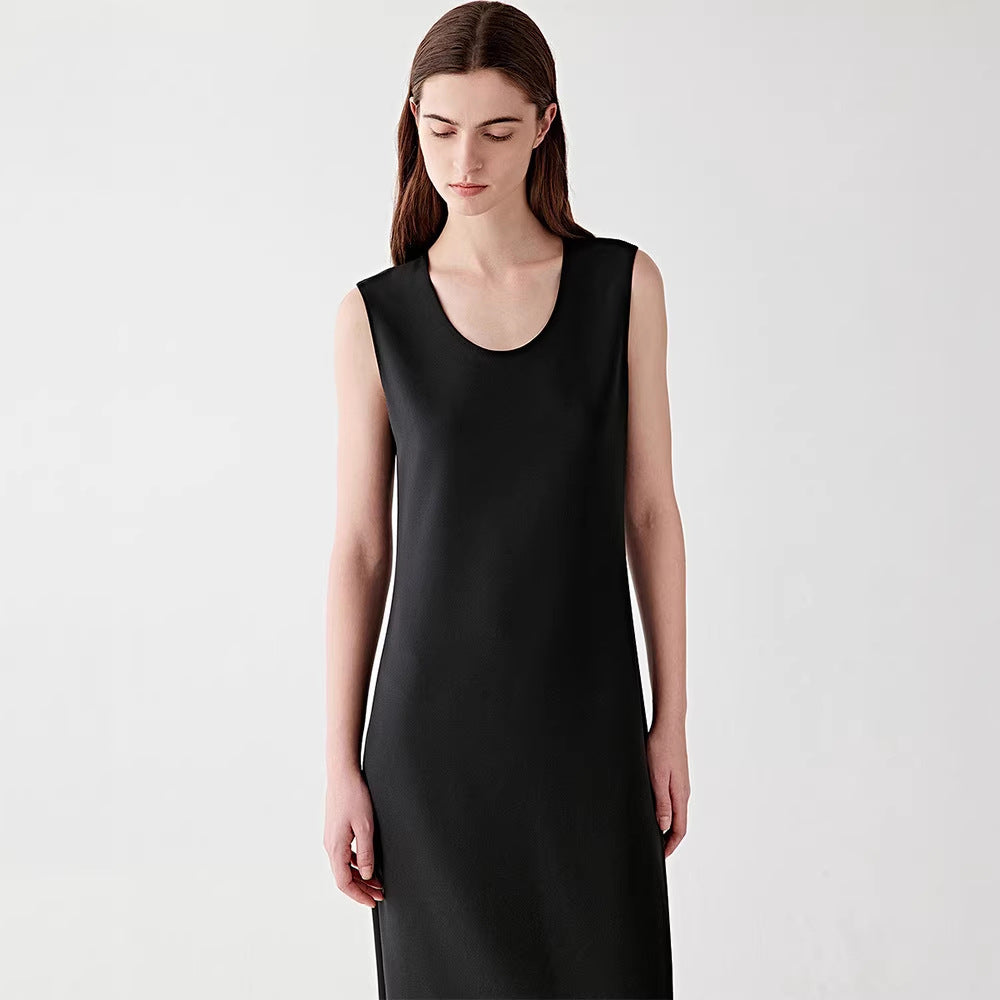 Damen Elegantes ärmelloses Maxikleid Drune