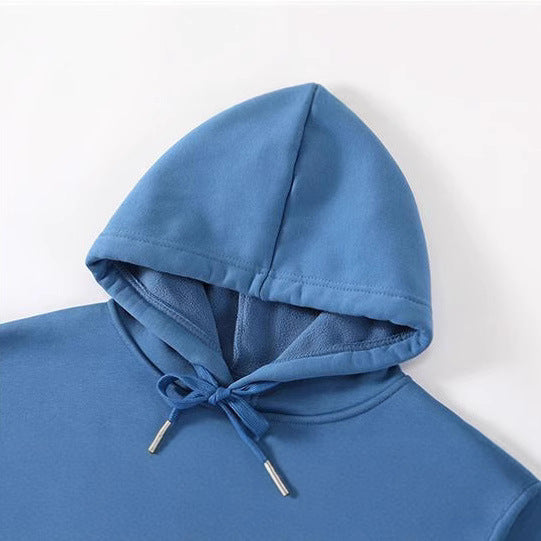 Damen nan oversized Kapuzenpulloverkleid mit Kängurutasche, verlängerter Silhouette und weichem French-Terry Drune
