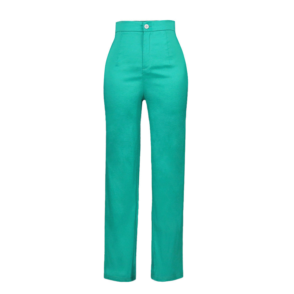 Damen Hochwertige, taillierte Hose mit elegantem Schnitt Drune