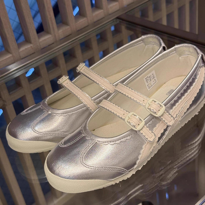Damen Ballerinas mit verspieltem Riemendesign und hochwertiger Lederoberfläche Drune