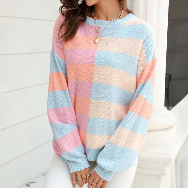 Drune | Gestreifter Strickpullover für Stilvolle Outfits