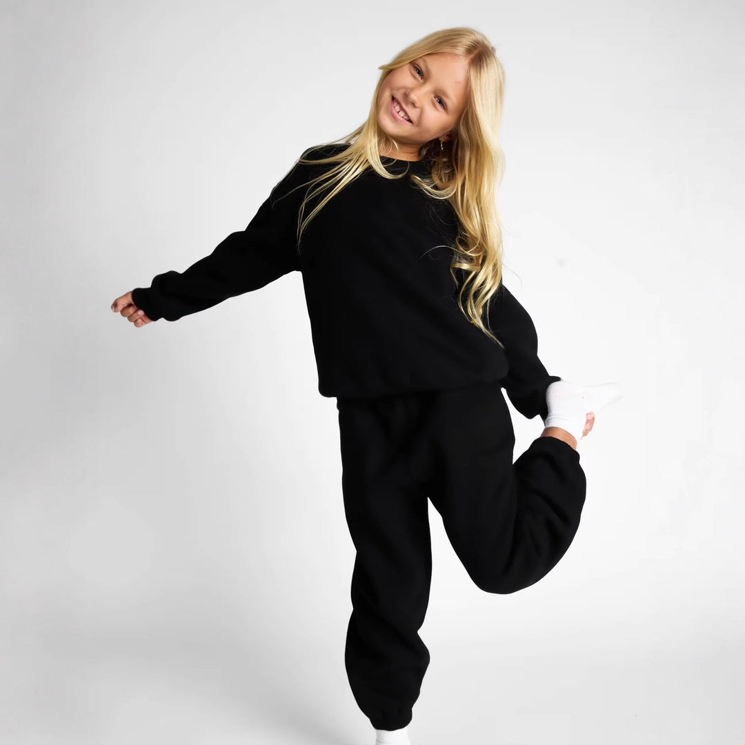 Damen lässiges Sweatshirt mit überschnittenen Schultern und weichem Material Drune