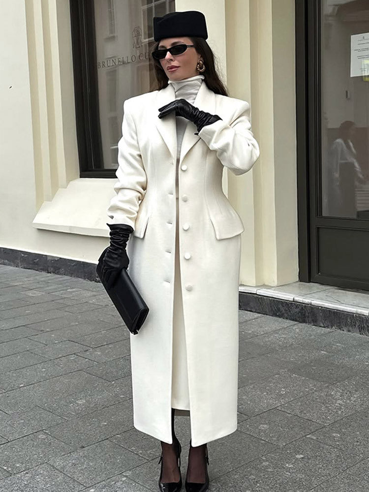 Damen Elegante Oversized Blazerjacke Drune