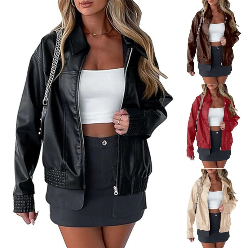 Damen stylische Übergangsjacke Drune