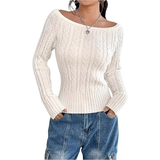 Damen Strickpullover Drune