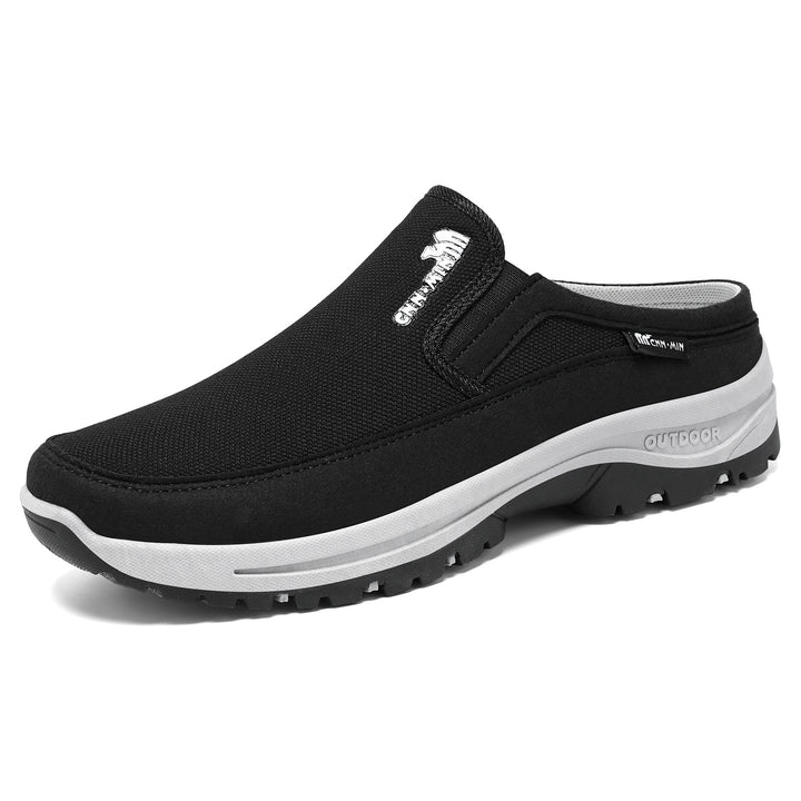 Herren nan atmungsaktiver Outdoor Clog-Slipper mit Memory-Fußbett Drune