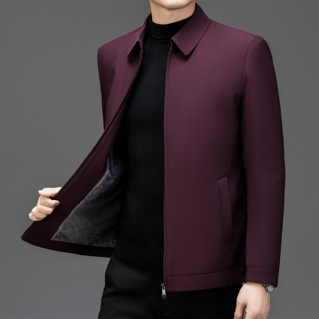 Herren Übergangsjacke mit modernem Design und praktischen Reißverschlusstaschen Drune
