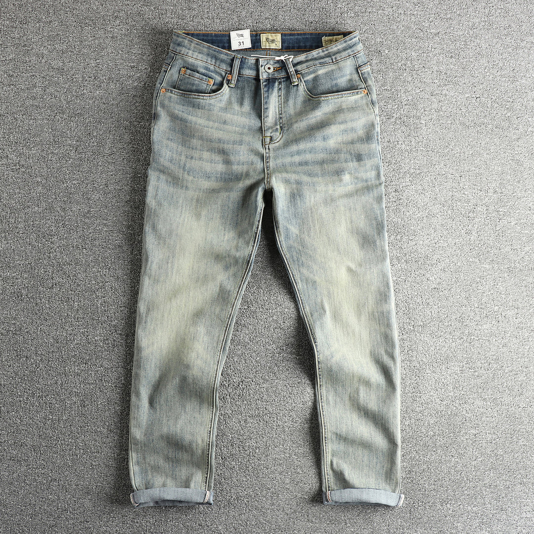 Damen Slim-Fit Jeans mit bequemer Passform und lässigem Vintage-Look Drune