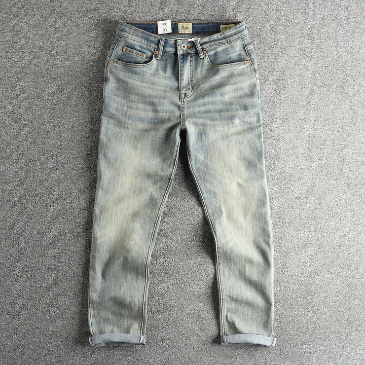Damen Slim-Fit Jeans mit bequemer Passform und lässigem Vintage-Look Drune