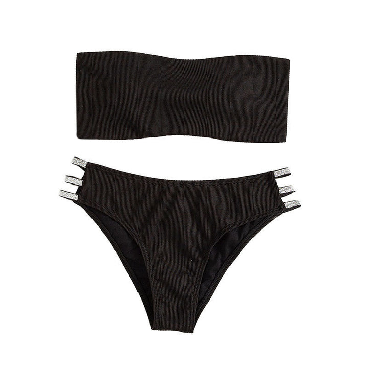 Damen Bandeau Oberteil Drune