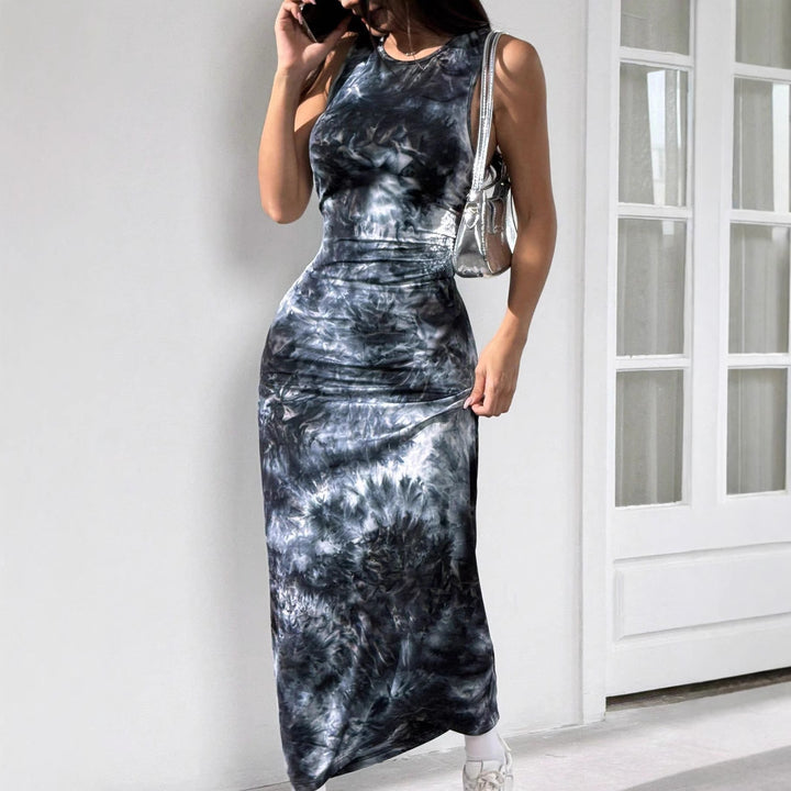 Damen Maxikleid Drune