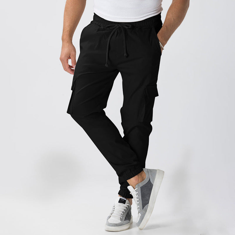 Herren Cargo-Hose mit elastischem Bund und praktischen Seitentaschen Drune