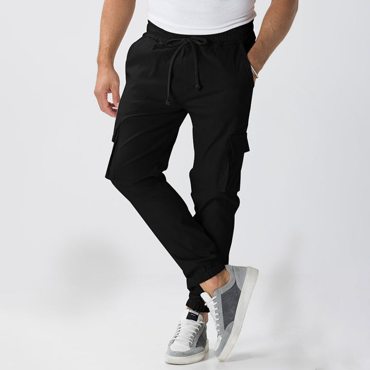 Herren Cargo-Hose mit elastischem Bund und praktischen Seitentaschen Drune
