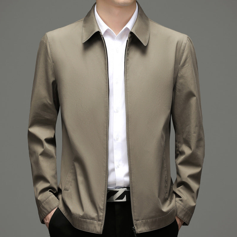 Herren Übergangsjacke mit modernem Schnitt und atmungsaktiver Textur Drune
