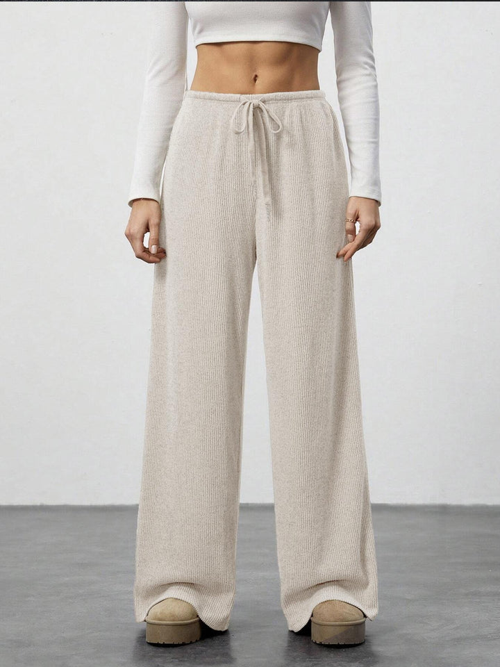 Damen weite Strickhose Drune