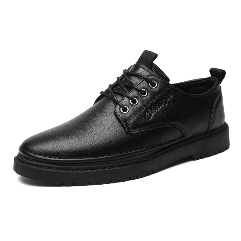 Herren Schnürschuhe mit modernem Obermaterial aus hochwertigem Leder und komfortabler Sohle Drune