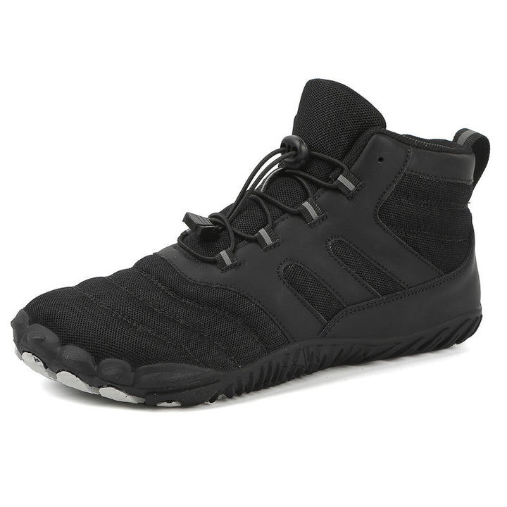 Unisex nan knöchelhoher barfußähnlicher Wassersportschuh mit Schnellzug-Schnürung und flexibler Profilsohle Drune