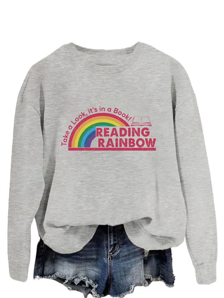 Damen lässiger Sweatshirt mit einzigartigem Druck Drune