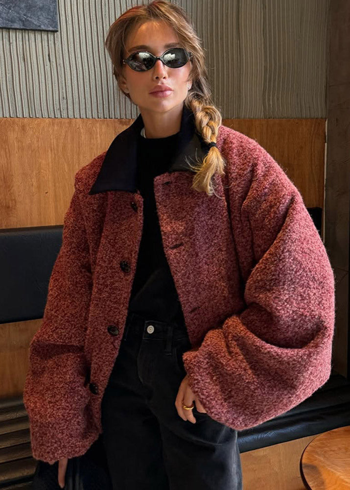 Drune | Teddy Bouclé Jacke - Schicker Oversized-Stil