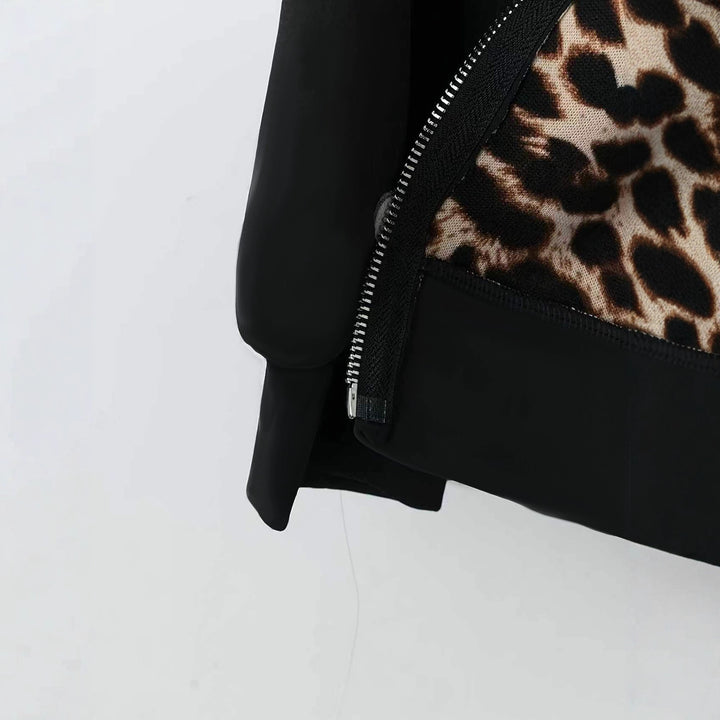 Damen kuschelige Fleecejacke mit tierischem Innenfutter Drune