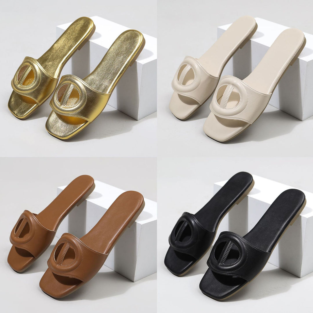 Damen Schlappen im minimalistischen Design Drune