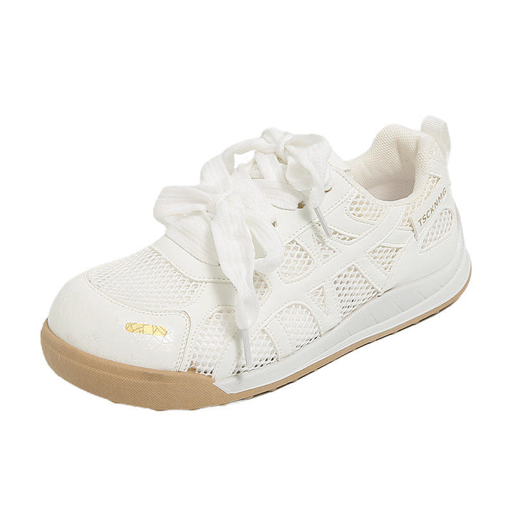 Damen Sportliche Netz-Sneaker mit atmungsaktiver Oberseite Drune