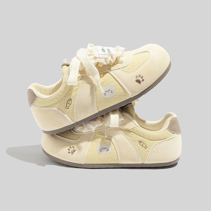 Damen Sneakers mit verspieltem Tierdesign und bequemer Sohle Drune