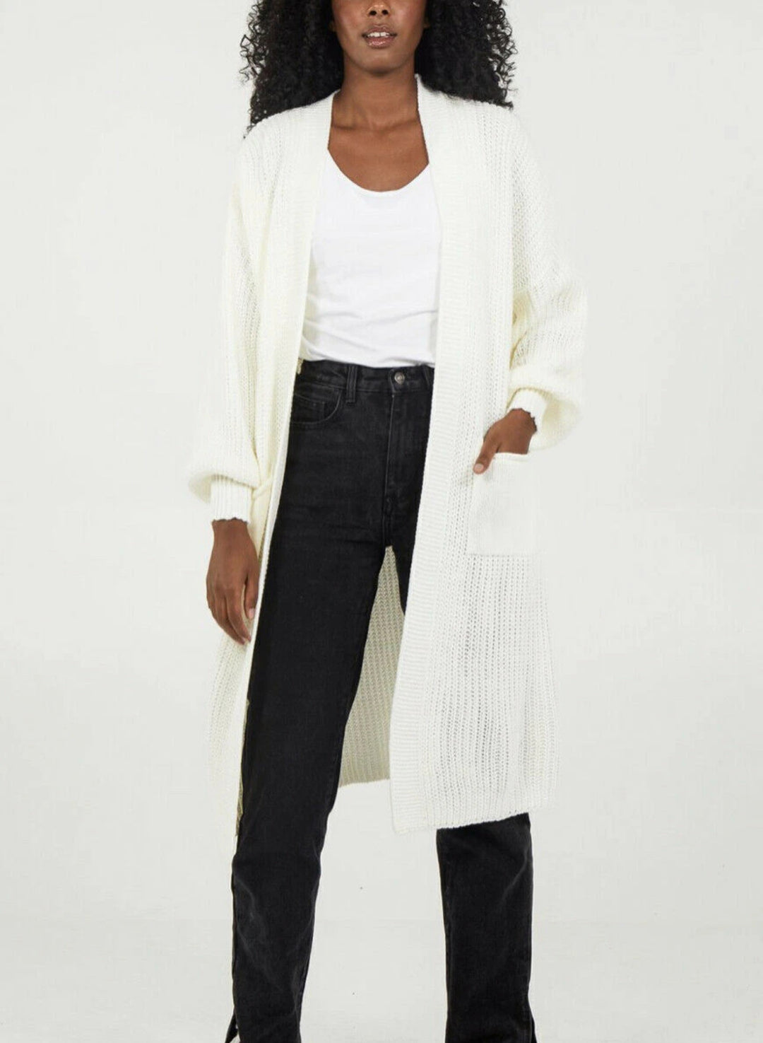Damen Strickmantel im lässigen Oversized-Design Drune