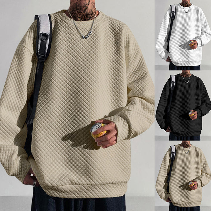 Herren Urbaner Sweatshirt mit strukturiertem Design und lässiger Passform Drune