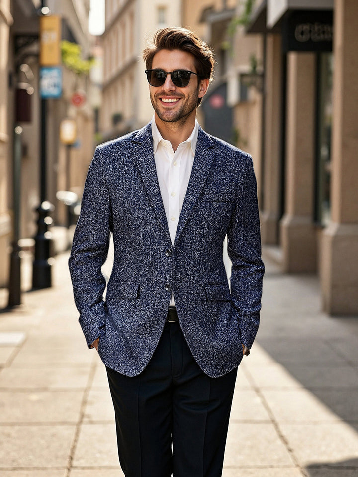 Herren eleganter Freizeitblazer Drune