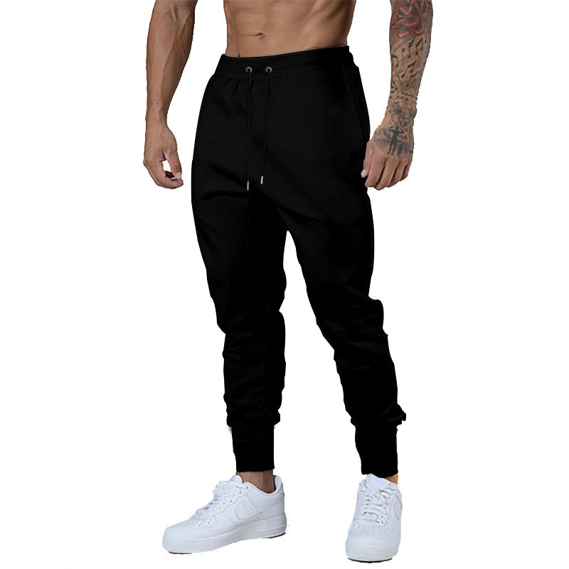 Herren Sportliche Jogginghose mit elastischem Bund und praktischen Reißverschlusstaschen Drune