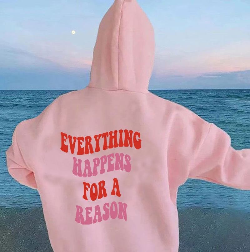 Damen Kapuzenpullover mit einzigartigem motivierendem Schriftzug und komfortablem Schnitt Drune