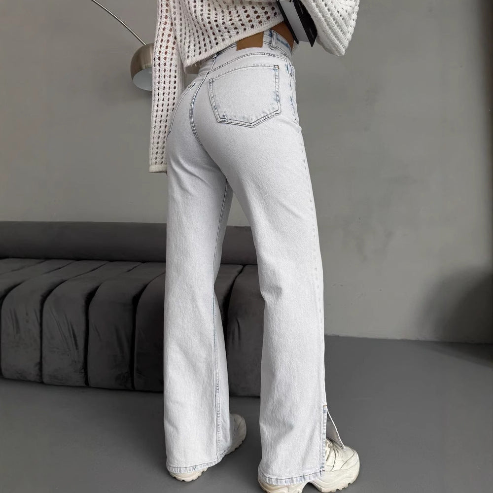 Damen High-Waist Jeans im modernen Vintage-Look Drune