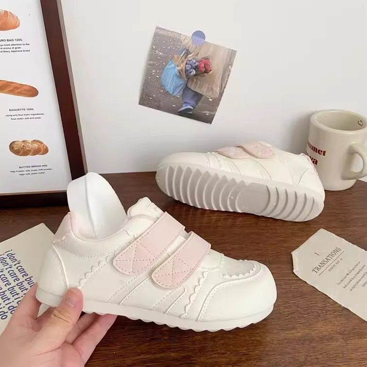 Damen Kinder Sneaker mit praktischem Klettverschluss Drune
