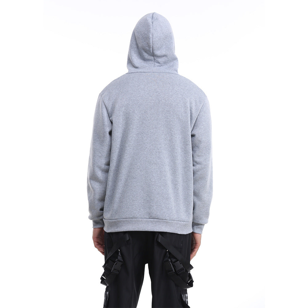 Unisex nan leichter Reißverschluss-Hoodie mit minimalistischer Nahtführung und ergonomischer Kapuze Drune