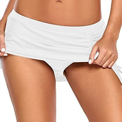 Damen Modische Badeshorts mit seitlichem Raff-Detail Drune