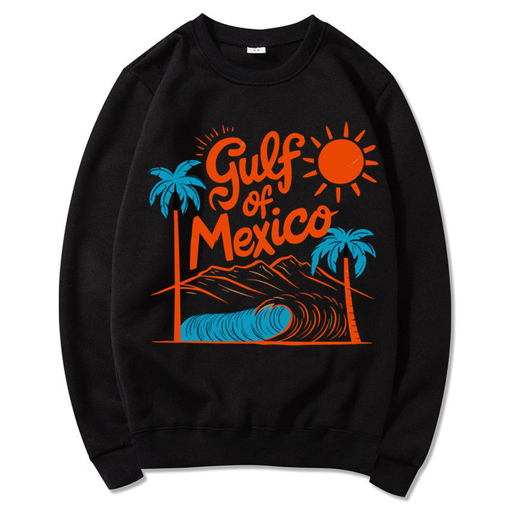 Damen Sweatshirt mit maritimem Grafikdesign und lässigem Schnitt Drune