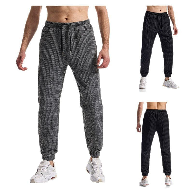 Herren bequeme Sweatpants mit hohem Bund und elastischem Komfort Drune